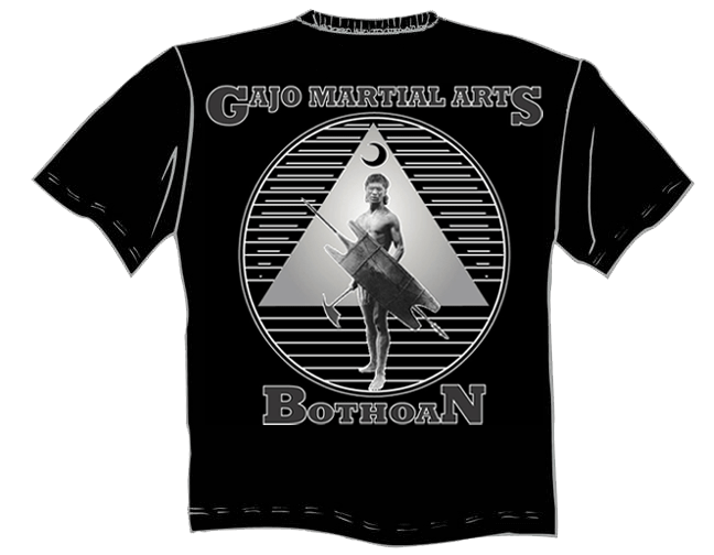 Gajo Martial Arts t-shirt back view
